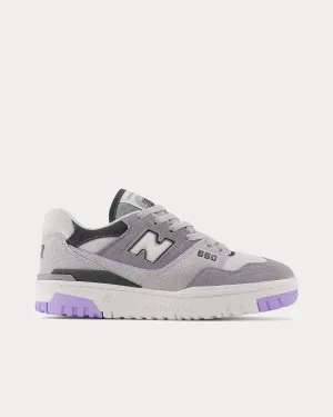 550 Shadow Grey/ Grey Matter / Lilac Glo Low Top Sneakers