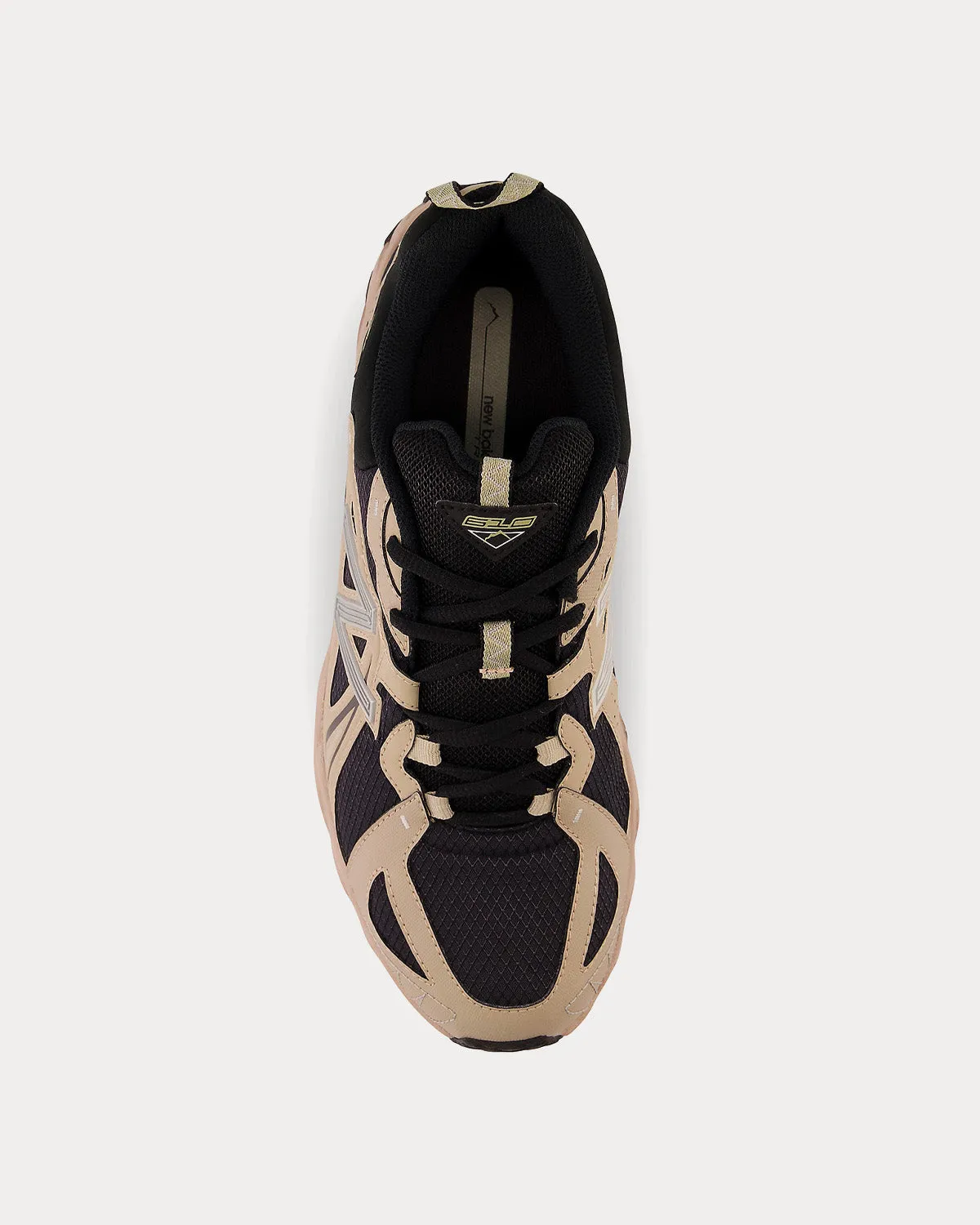 610T Aluminum with Black & Rain Cloud Low Top Sneakers