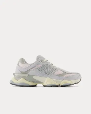 9060 Granite / Pink Granite / Silver Metallic Low Top Sneakers