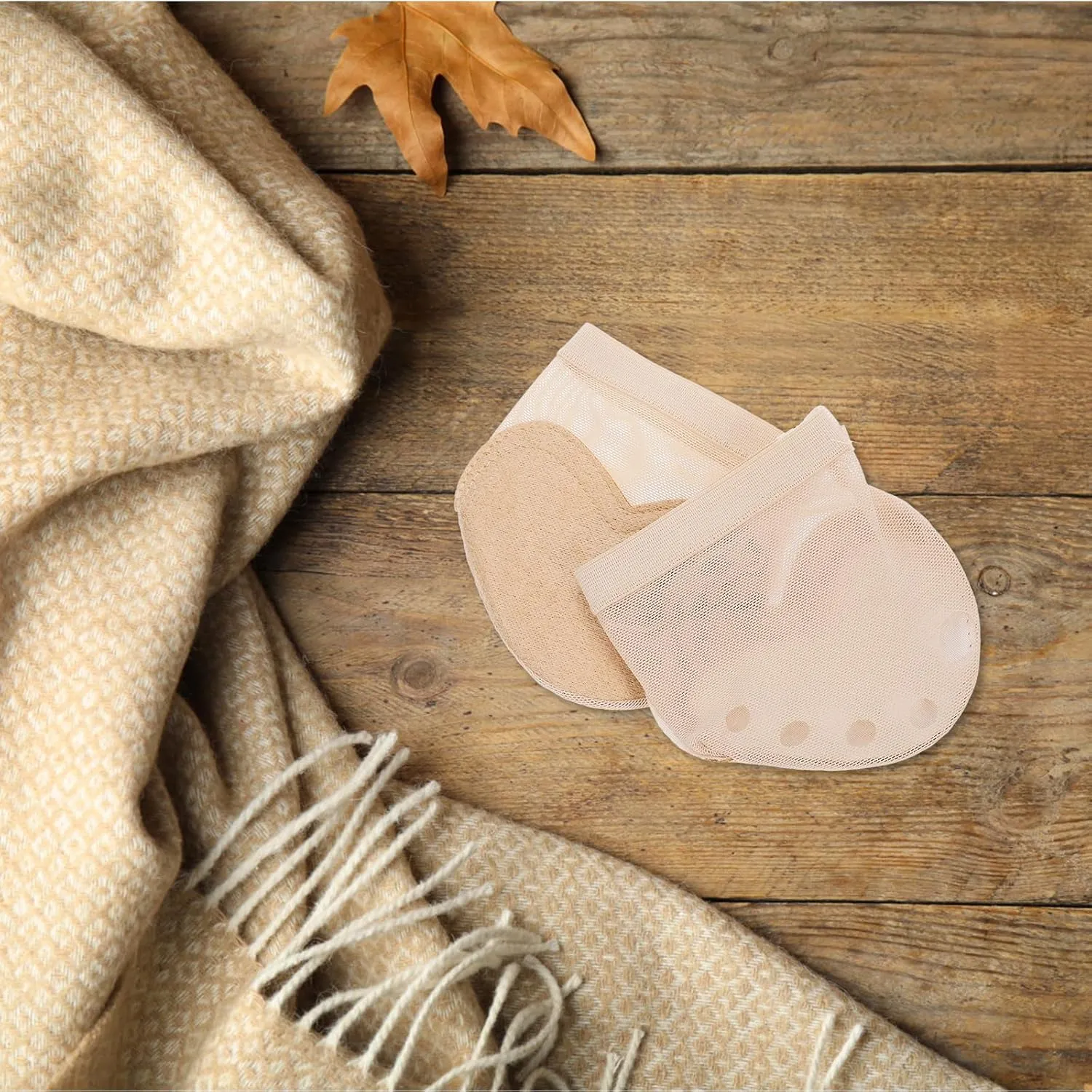ABOOFAN 3 Pairs Thong Toe Paws Ballet Dance Toe Pad Belly Dancing Foot Thong Ballet Foot Undies Dance Forefoot