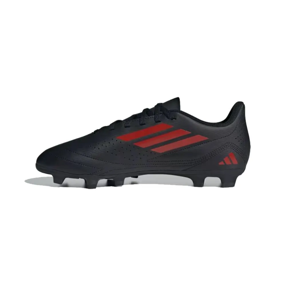 Adidas Men's Deportivo III Flexible Ground Football Shoe (Core Black/Better Scarlet/Core Black)