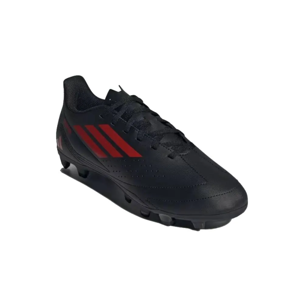 Adidas Men's Deportivo III Flexible Ground Football Shoe (Core Black/Better Scarlet/Core Black)