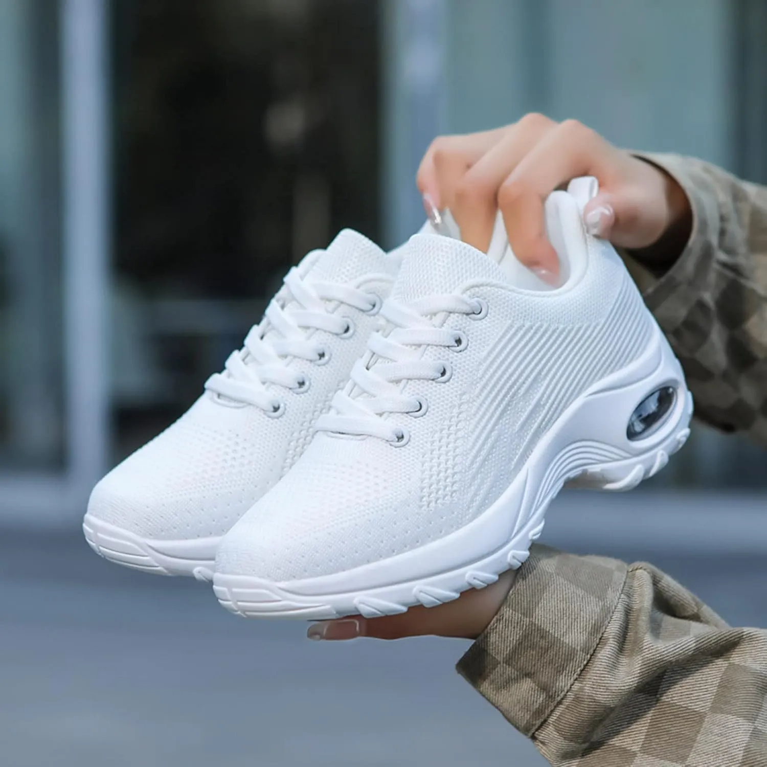 Arch Support Shoes for Women Comfortable Orthopedic Walking Shoes Support Plantar Fasciitis Athletic Sneakers