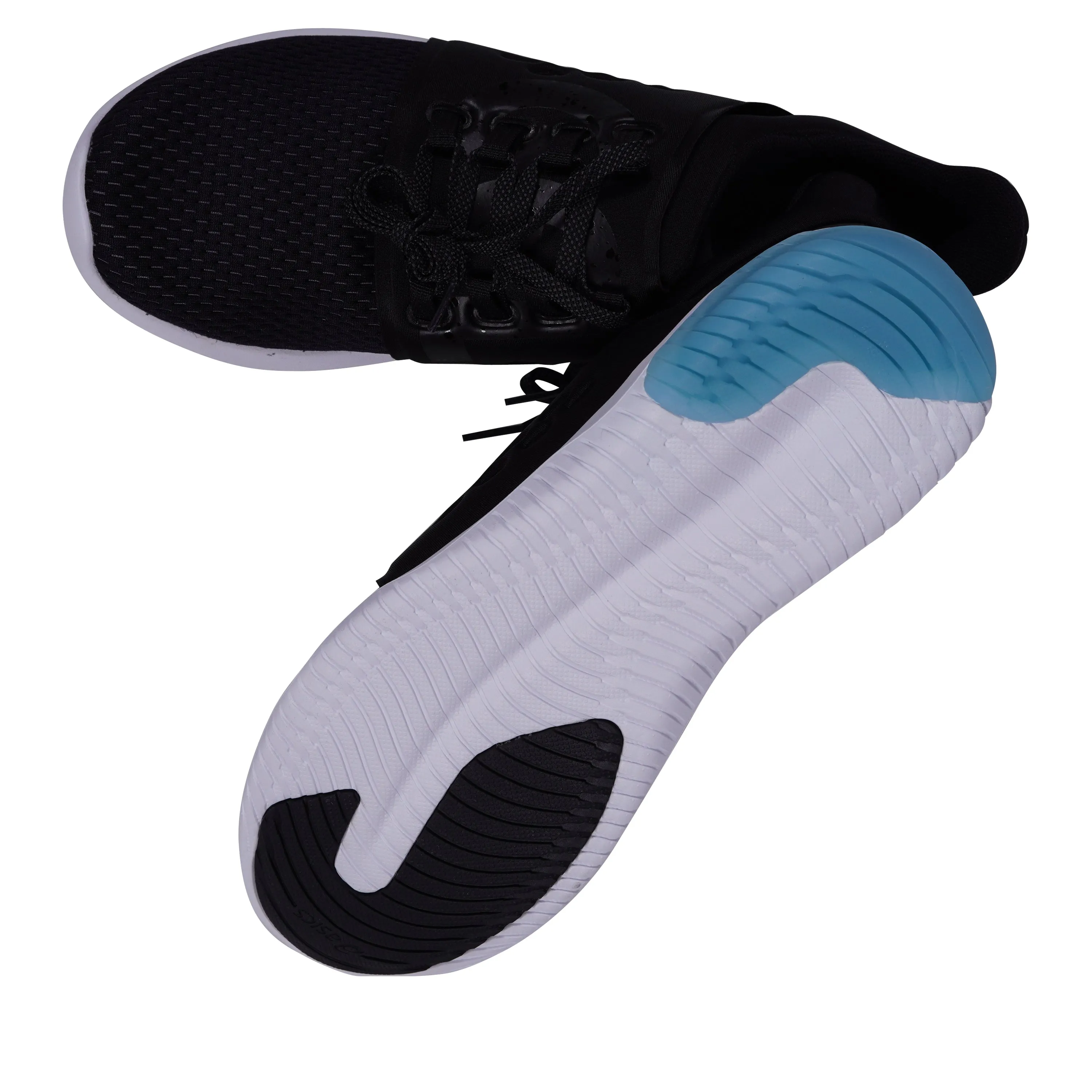 Asics Women's Gel Kenun Lyte Athletic Running Shoes Black White Size 11.5