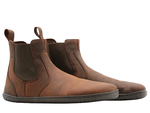 AYLLA BAREFOOT CHELSEA UMA MENS - BROWN