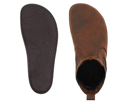AYLLA BAREFOOT CHELSEA UMA MENS - BROWN