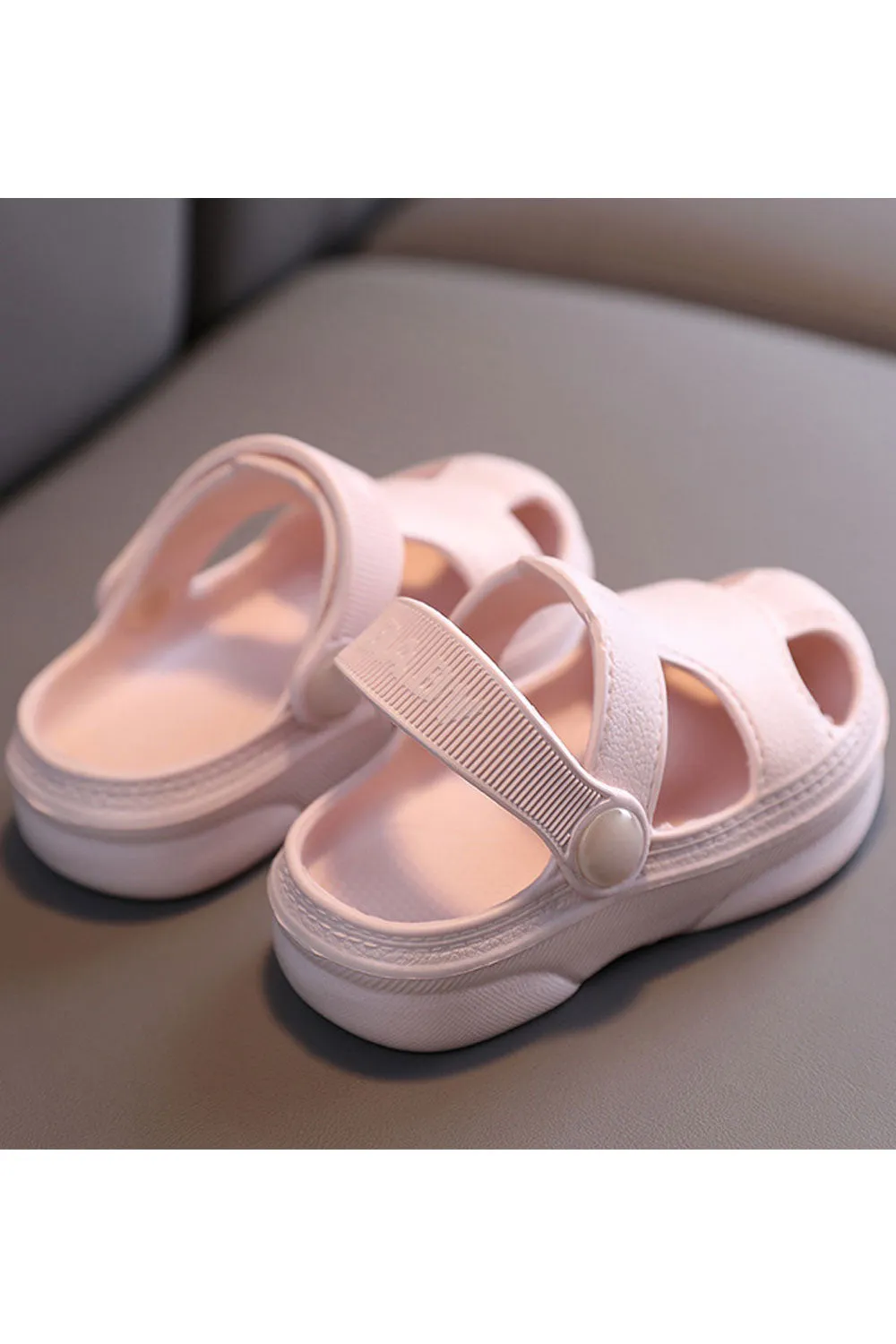 Baby & Toddler Girls Lovely Solid Colored Non-Slip Flexible Casual Slipper - TGSH106414
