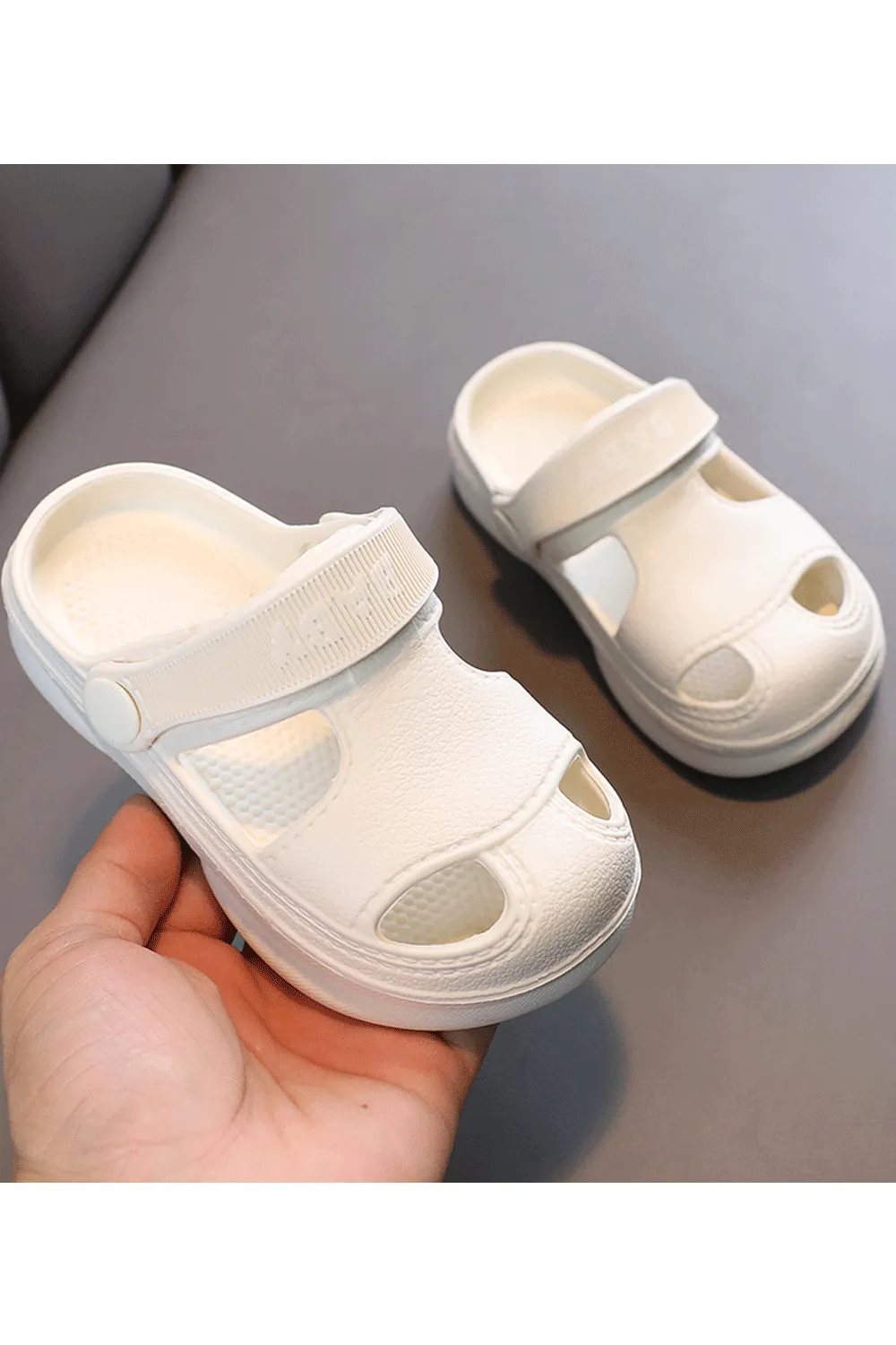 Baby & Toddler Girls Lovely Solid Colored Non-Slip Flexible Casual Slipper - TGSH106414