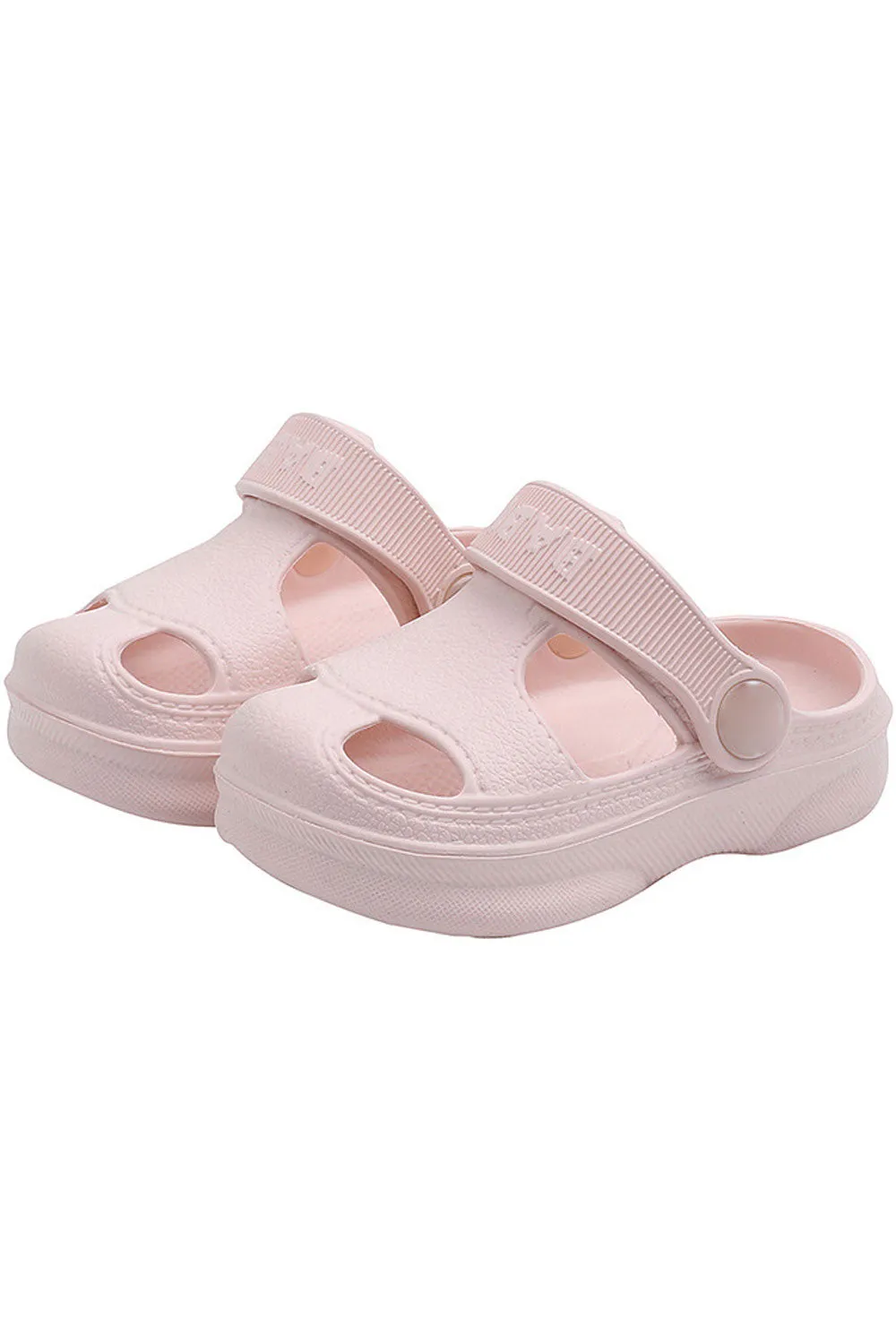 Baby & Toddler Girls Lovely Solid Colored Non-Slip Flexible Casual Slipper - TGSH106414