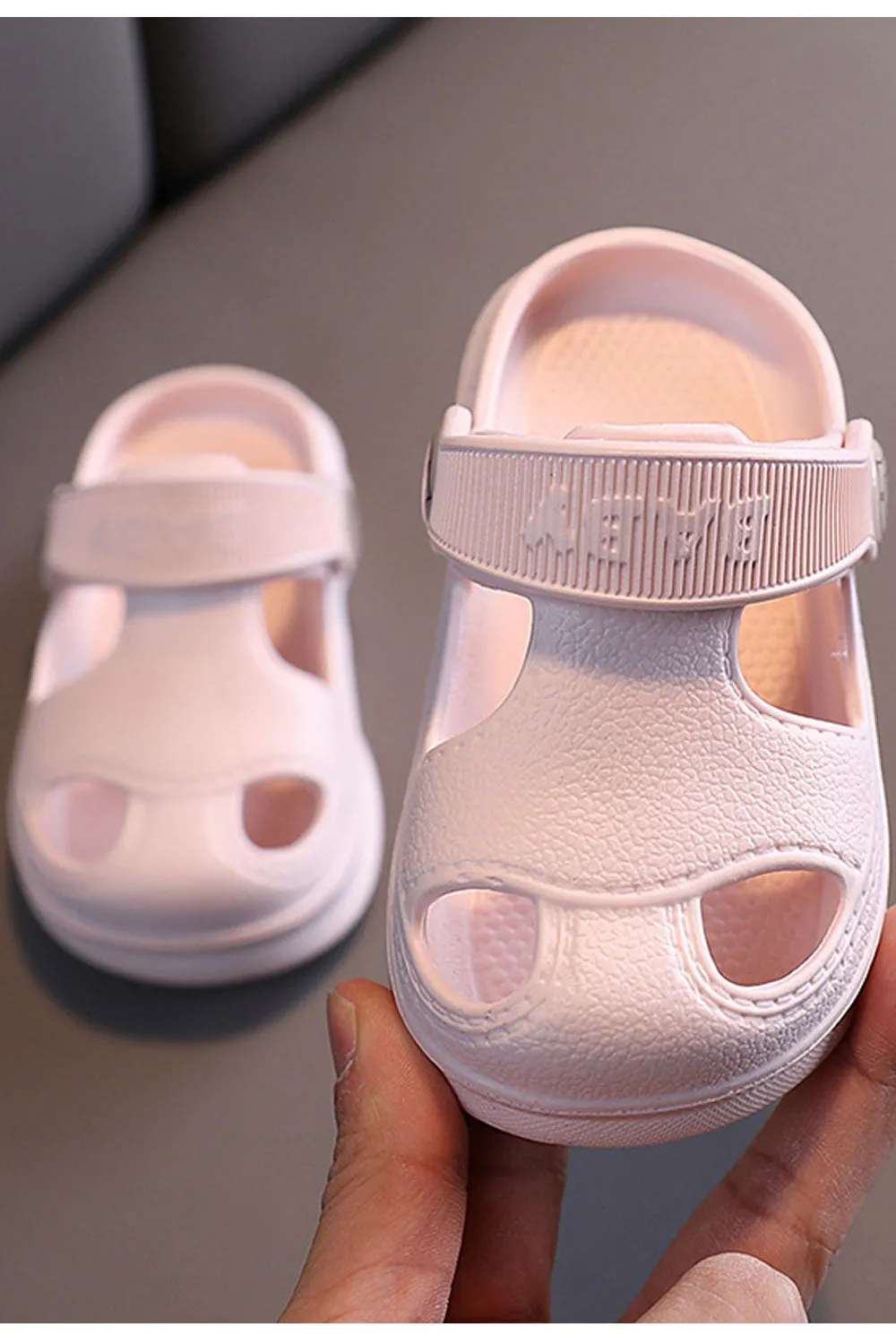 Baby & Toddler Girls Lovely Solid Colored Non-Slip Flexible Casual Slipper - TGSH106414