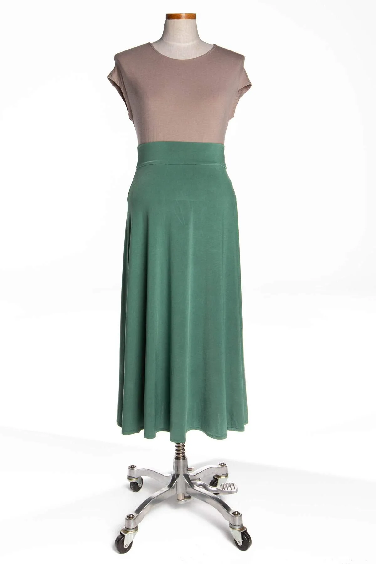 Blanche Skirt - Moss Green