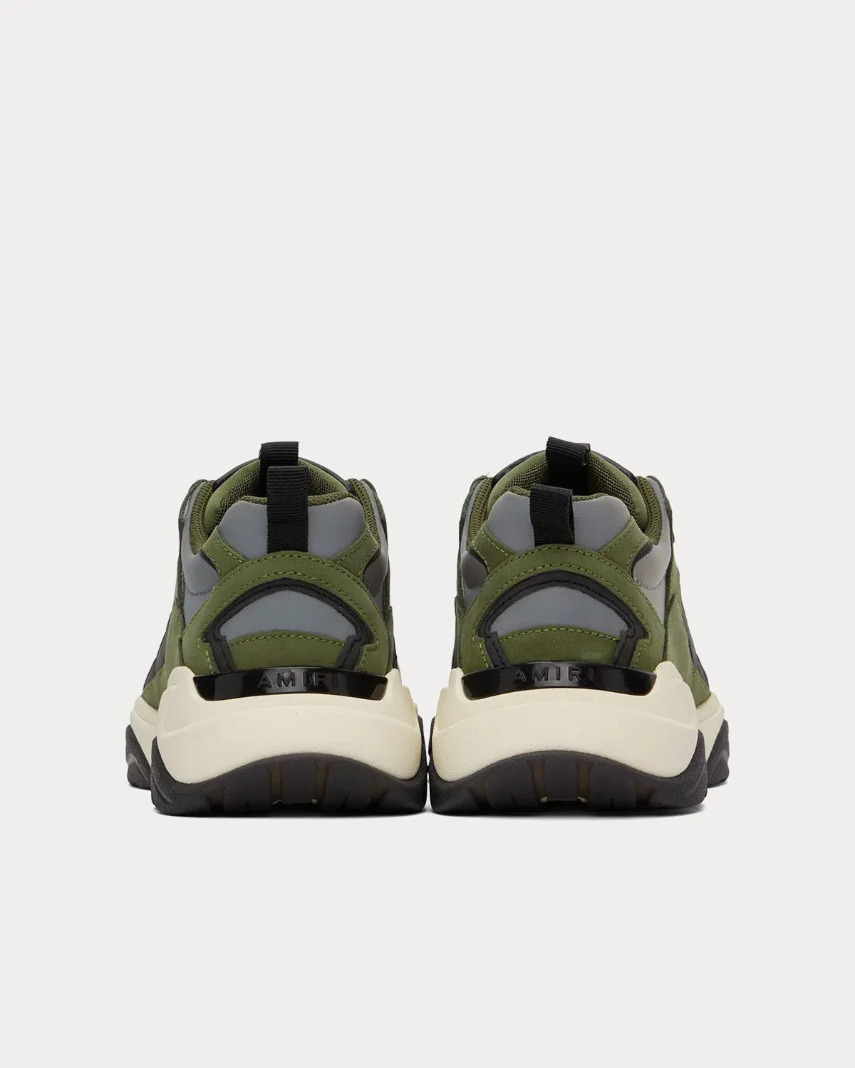 Bone Runner Olive / Black Low Top Sneakers