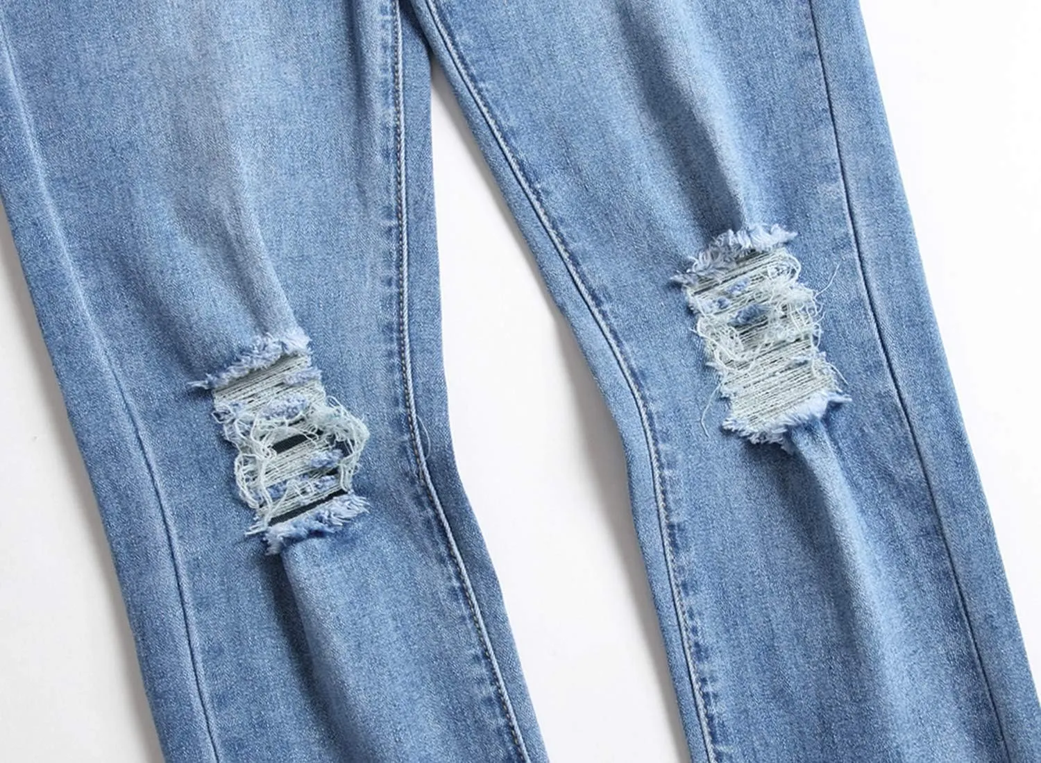 Boy's Skinny Fit Ripped Distressed Stretch Washed Fashion Kids Denim Jeans Pants