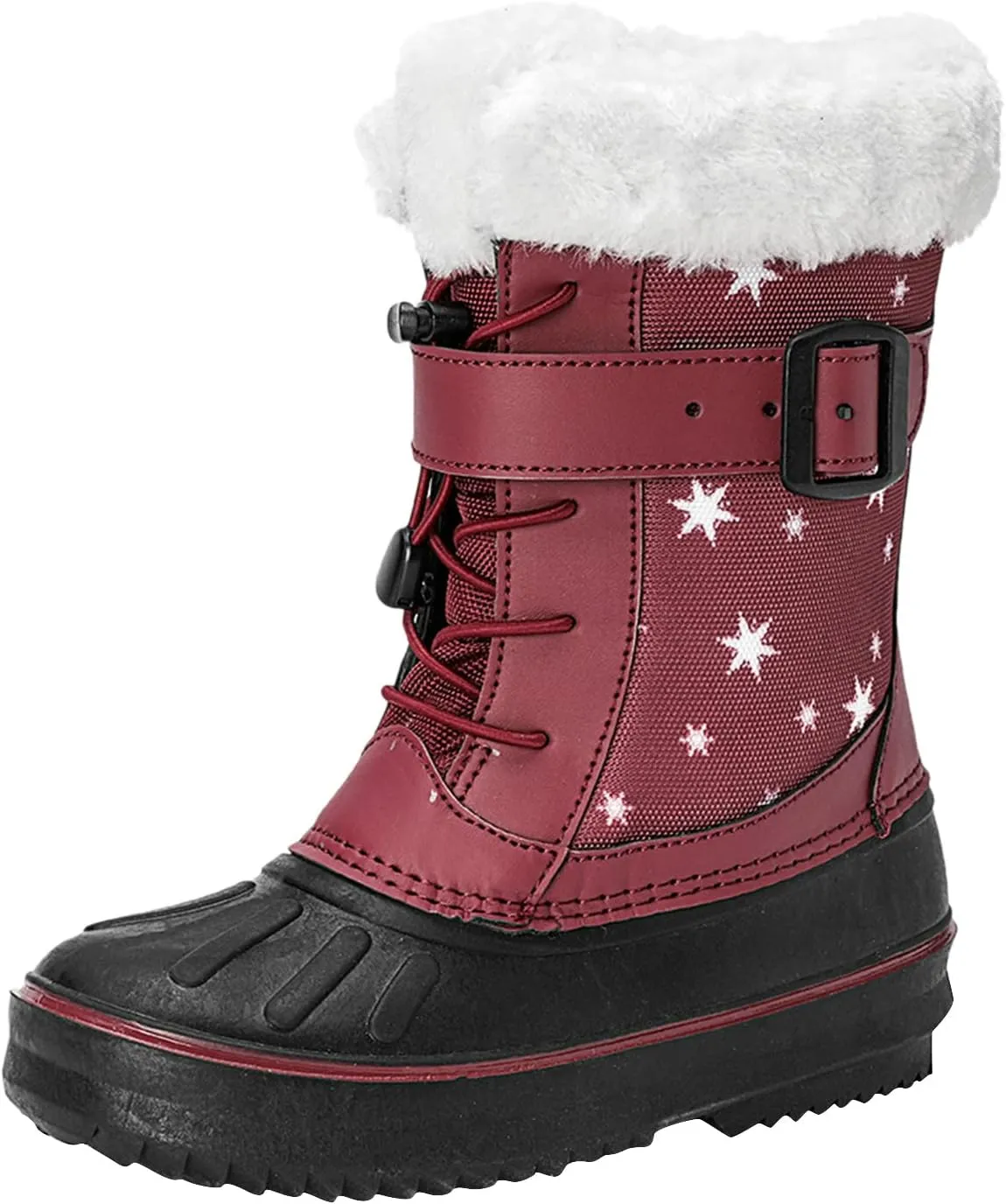 Children Shoes Snow Boots Girls Boys OutdoorBoots Warm Boots With Cotton Snow Boots Big Kids Toddler Leopard Rain Boots