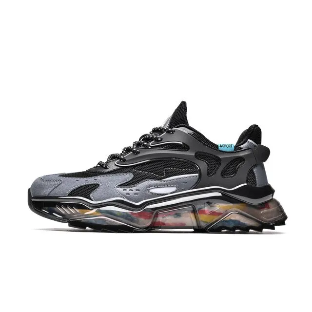 Chunky Platform Air Mesh Sneakers