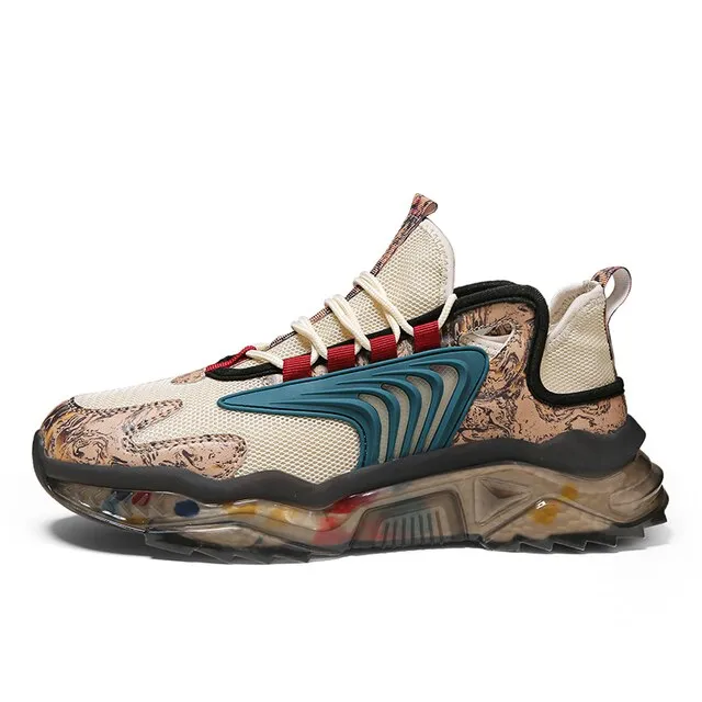 Chunky Platform Air Mesh Sneakers