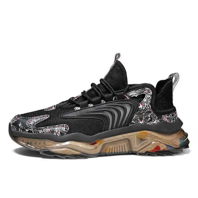 Chunky Platform Air Mesh Sneakers