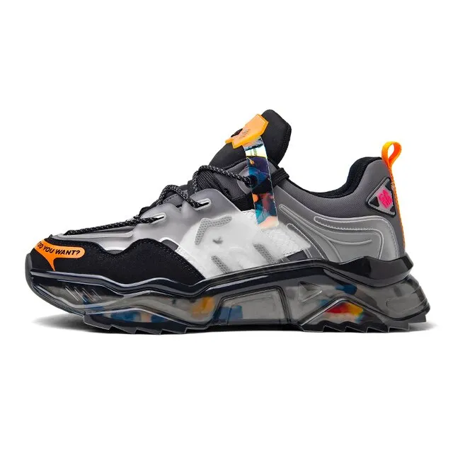 Chunky Platform Air Mesh Sneakers