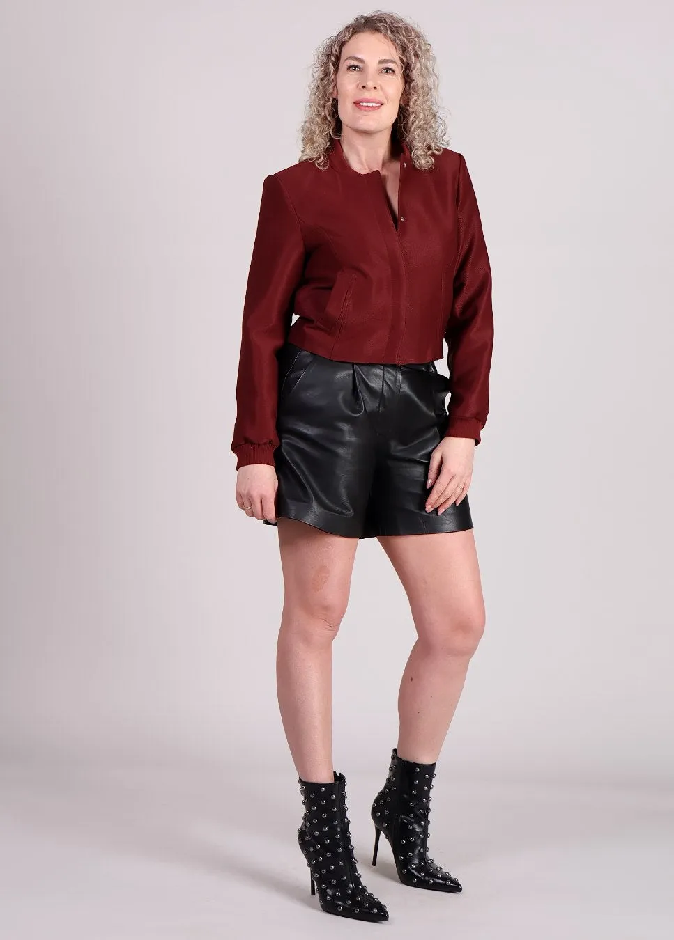 Co Couture BostonCC Crop Jacket rood