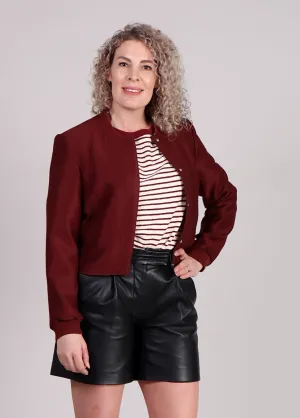 Co Couture BostonCC Crop Jacket rood