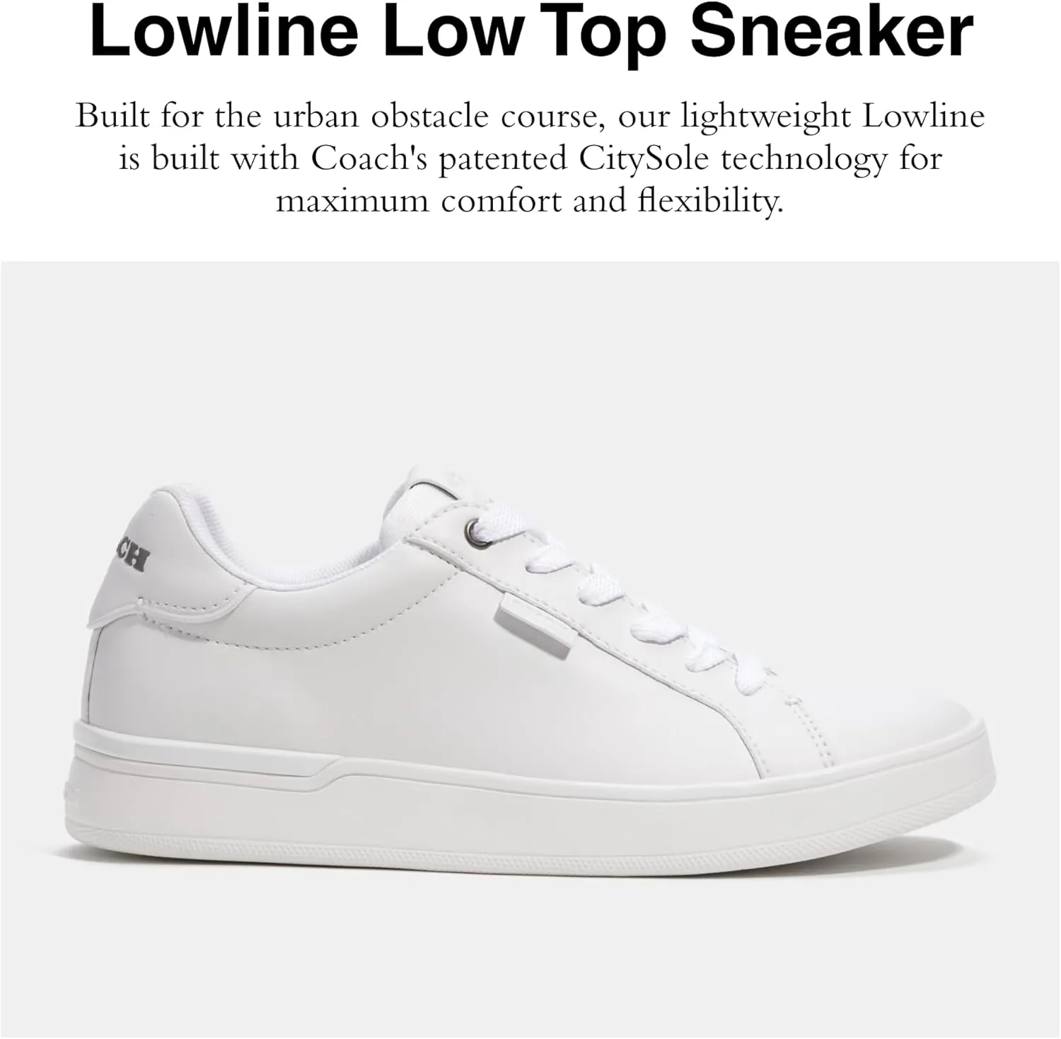 Coach Women's Lowline Coated Canvas