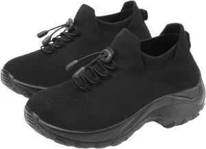 Comfort Wear Orthowear Shoes for Women Arch Support Orthopedic Sock Sneakers Slip-On Breathable Walking Shoe Air Cushion Athletic Shoes Causal Running Jogging Shoe Anti Slip Platform Sneaker