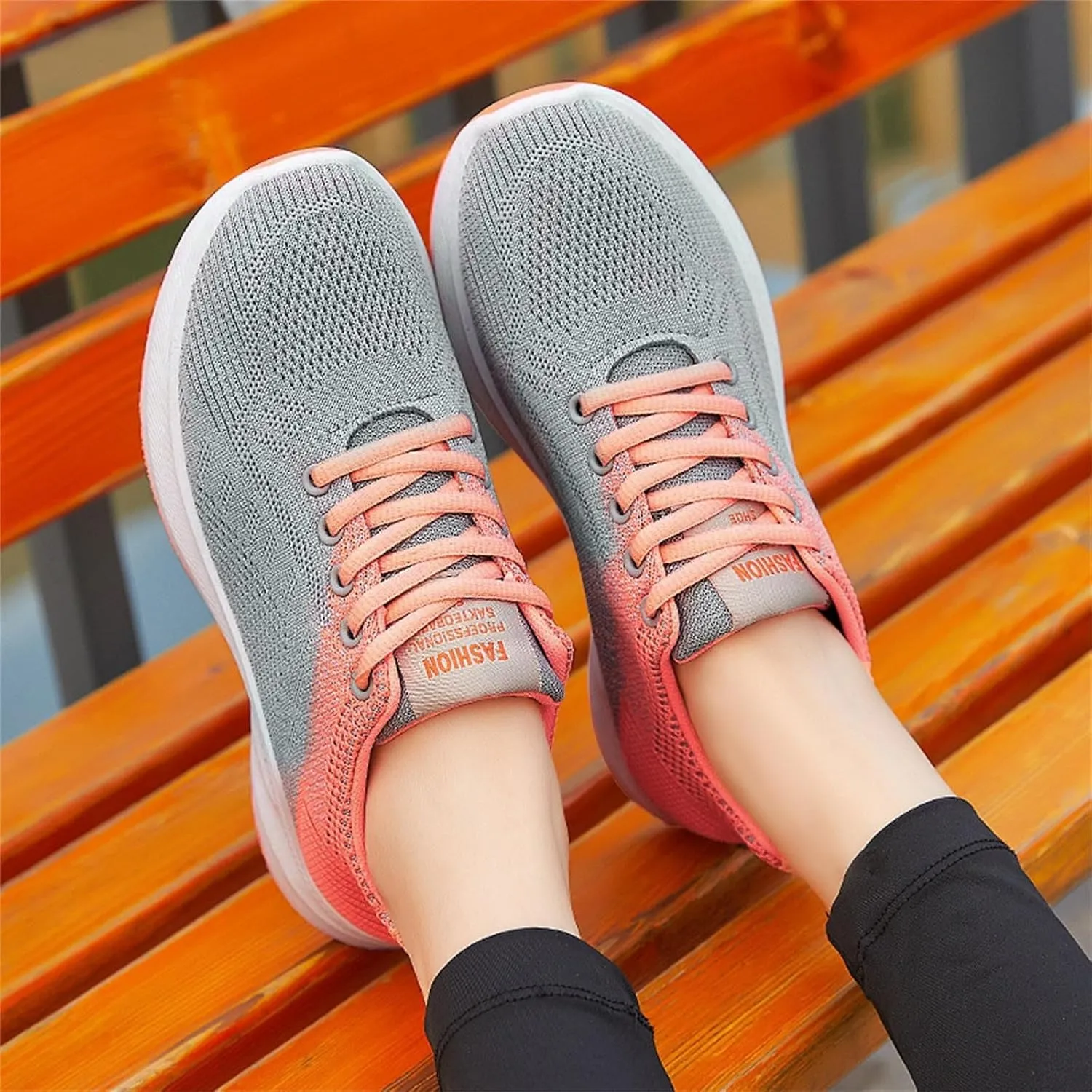 Comfortwear Ortho Shoes for Women Lightweight Slip On Running Walking Shoes Sports Fashion Training Sneakers