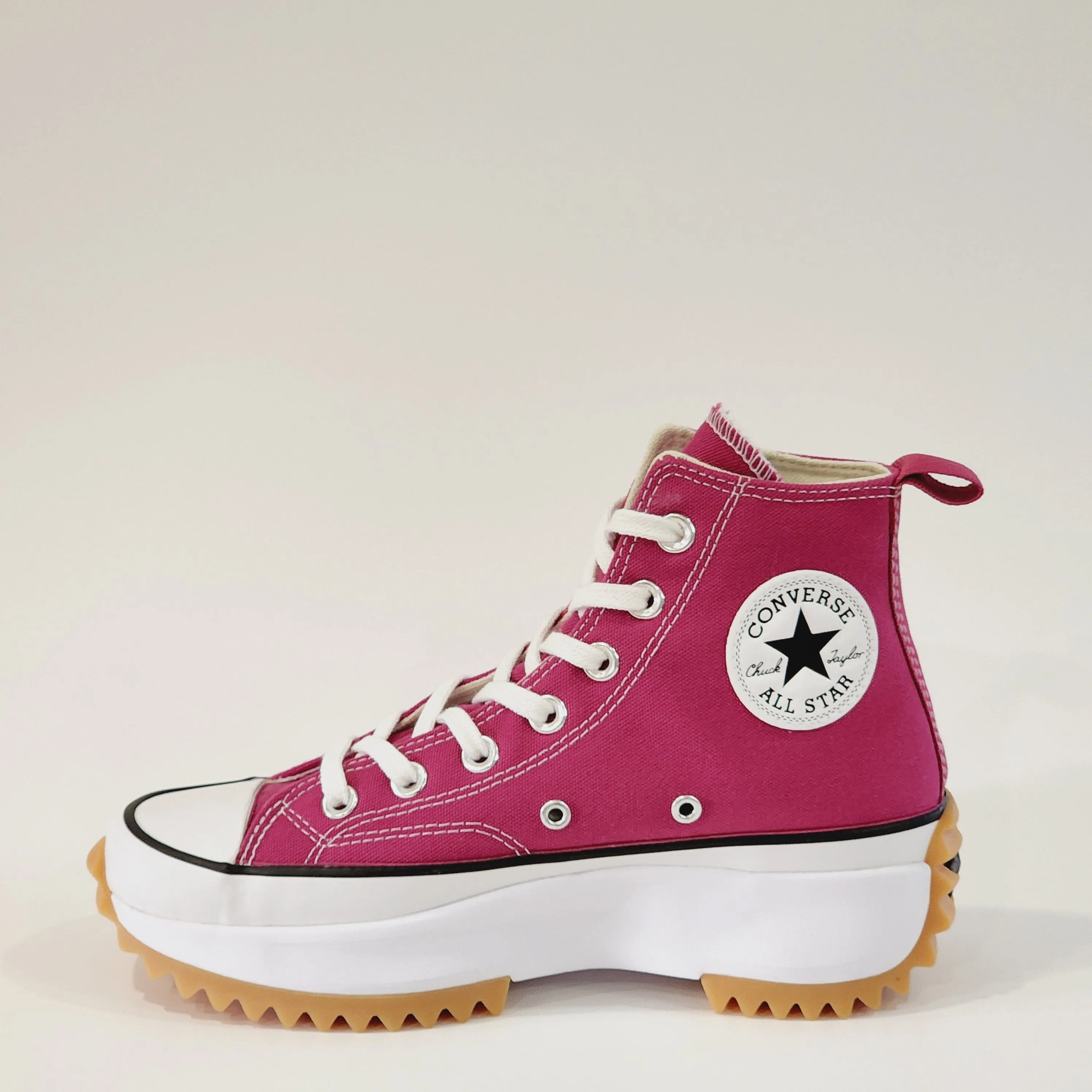 Converse Run Star Hike Hi 'Midnight Hibiscus' Pink Platform Sneakers 172362C NWT