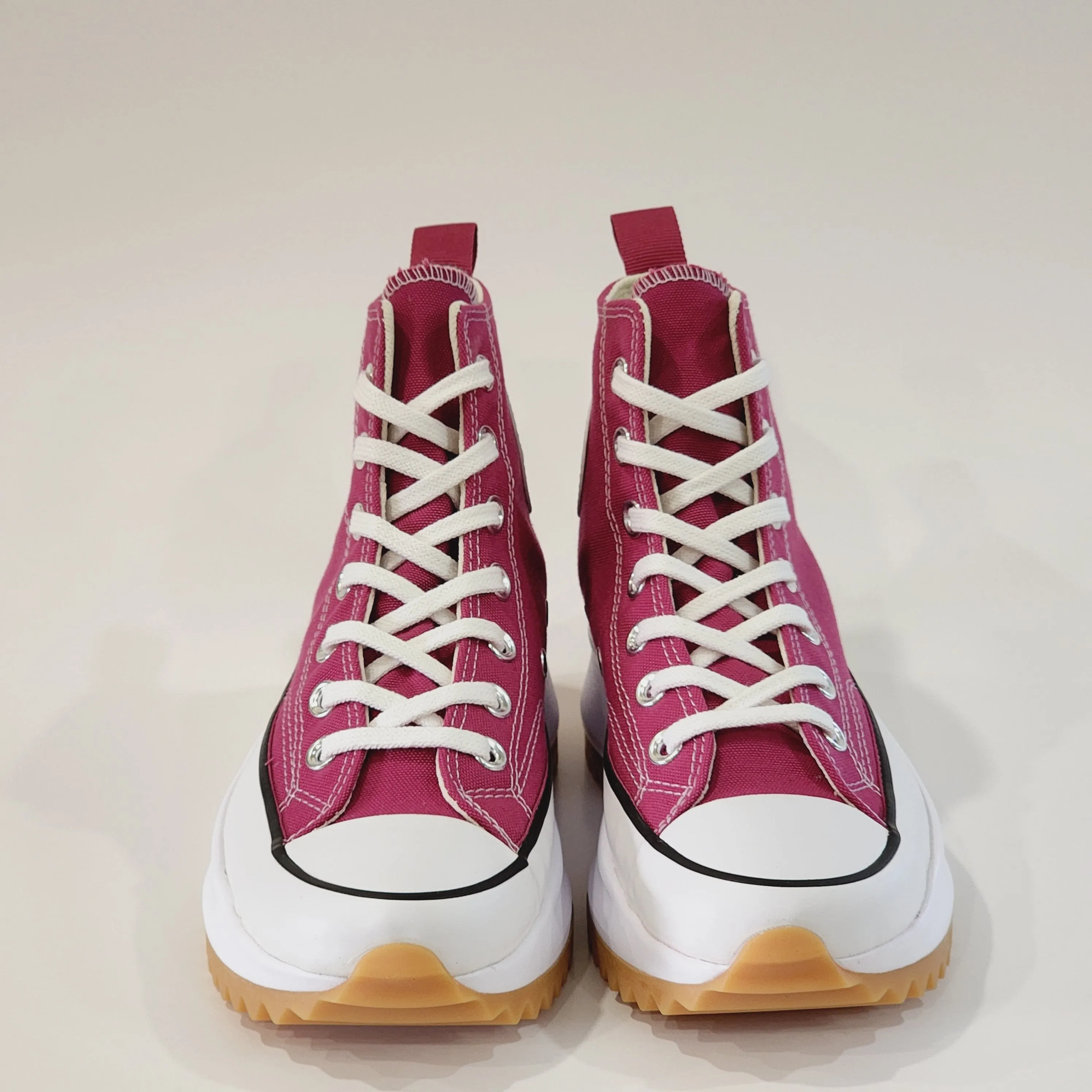 Converse Run Star Hike Hi 'Midnight Hibiscus' Pink Platform Sneakers 172362C NWT