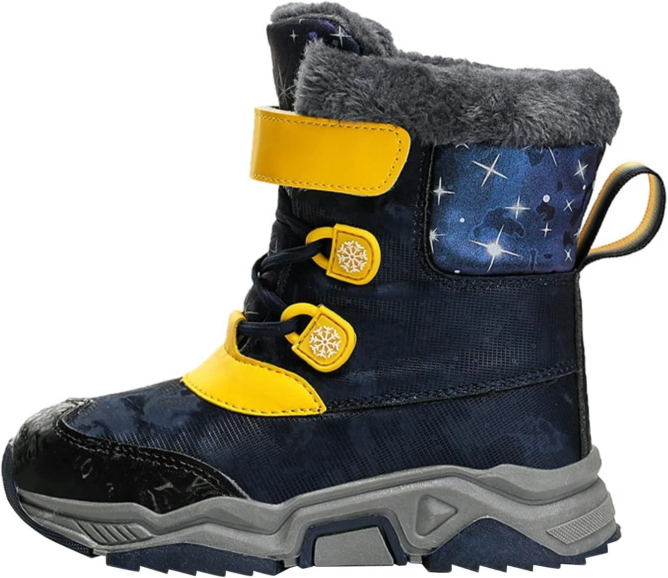 Fashion Big Kids Winter Water Proof Flat Keep Warm Snow Boots Comfortable Mid Boots Shoes Shoes Girls Kids Rubber Boots