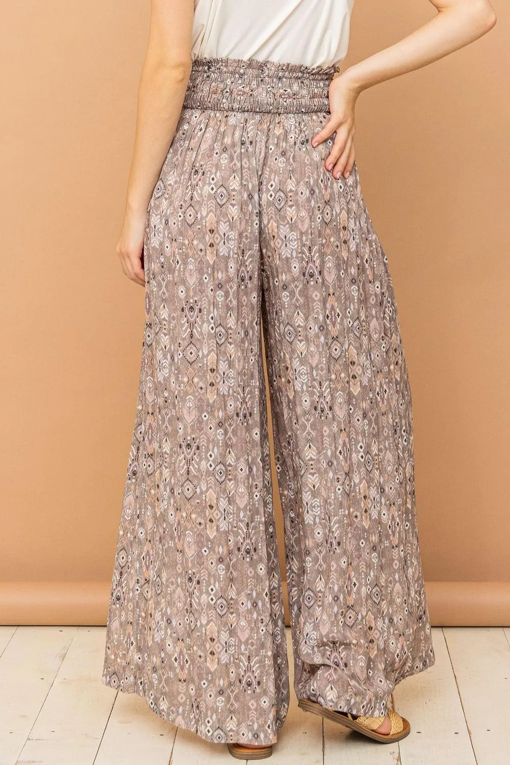 Fashion Forward Slit High Waist Palazzo Pants