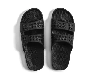 Freedom Moses Paz Slides Black