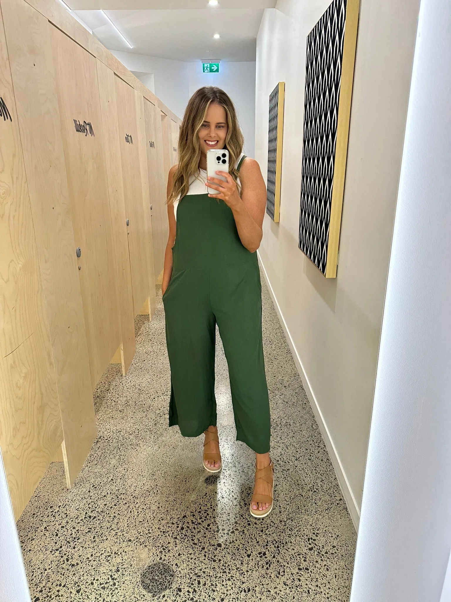 Freez Overall Olive