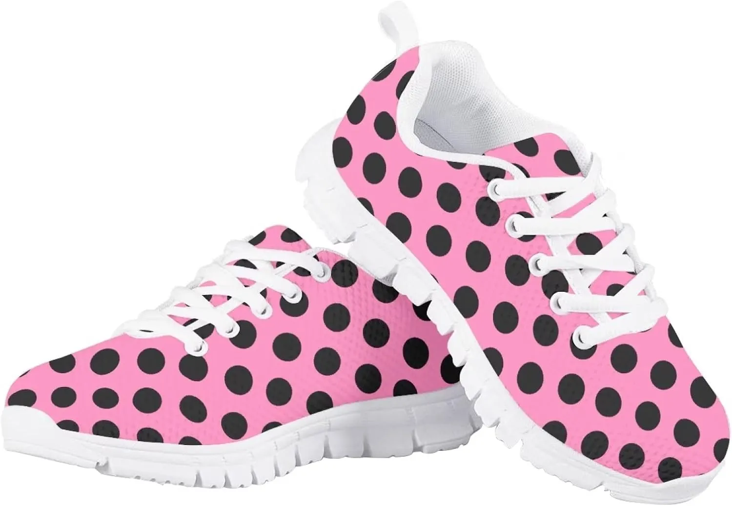 Girls Cute Walking Tennis Shoes for Running Sport Casual Soft Sneakers Lightweight Lace Up Kids Shoes