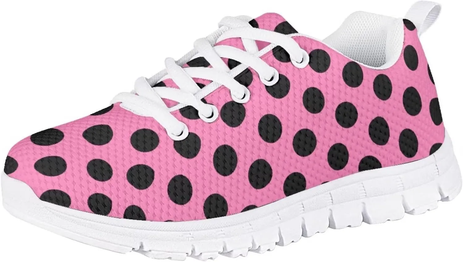 Girls Cute Walking Tennis Shoes for Running Sport Casual Soft Sneakers Lightweight Lace Up Kids Shoes