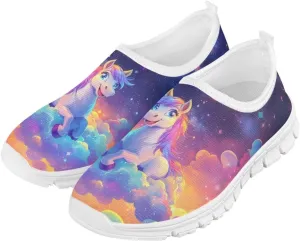 Girls Slip On Shoes Little Kid Big Kid Cute Gym Tennis Athletic Shoes