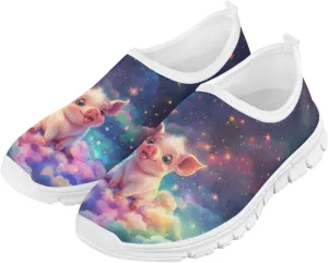 Girls Slip On Shoes Little Kid Big Kid Cute Gym Tennis Athletic Shoes