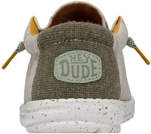 Hey Dude Men's Wally Jersey | Men's Loafers | Men's Slip On Shoes | Comfortable & Light-Weight
