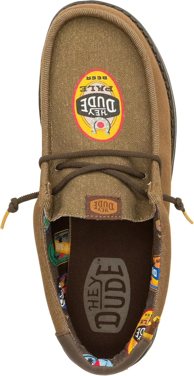 Hey Dude Wally Octoberfest, Mens Shoes, Men's Slip-on Loafers, Comfortable & Light-Weight