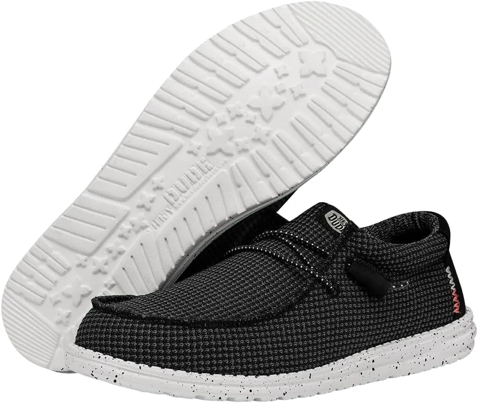 Hey Dude Wally Sport Mesh | Men's Shoes | Men's Slip On Loafers | Comfortable & Light-Weight