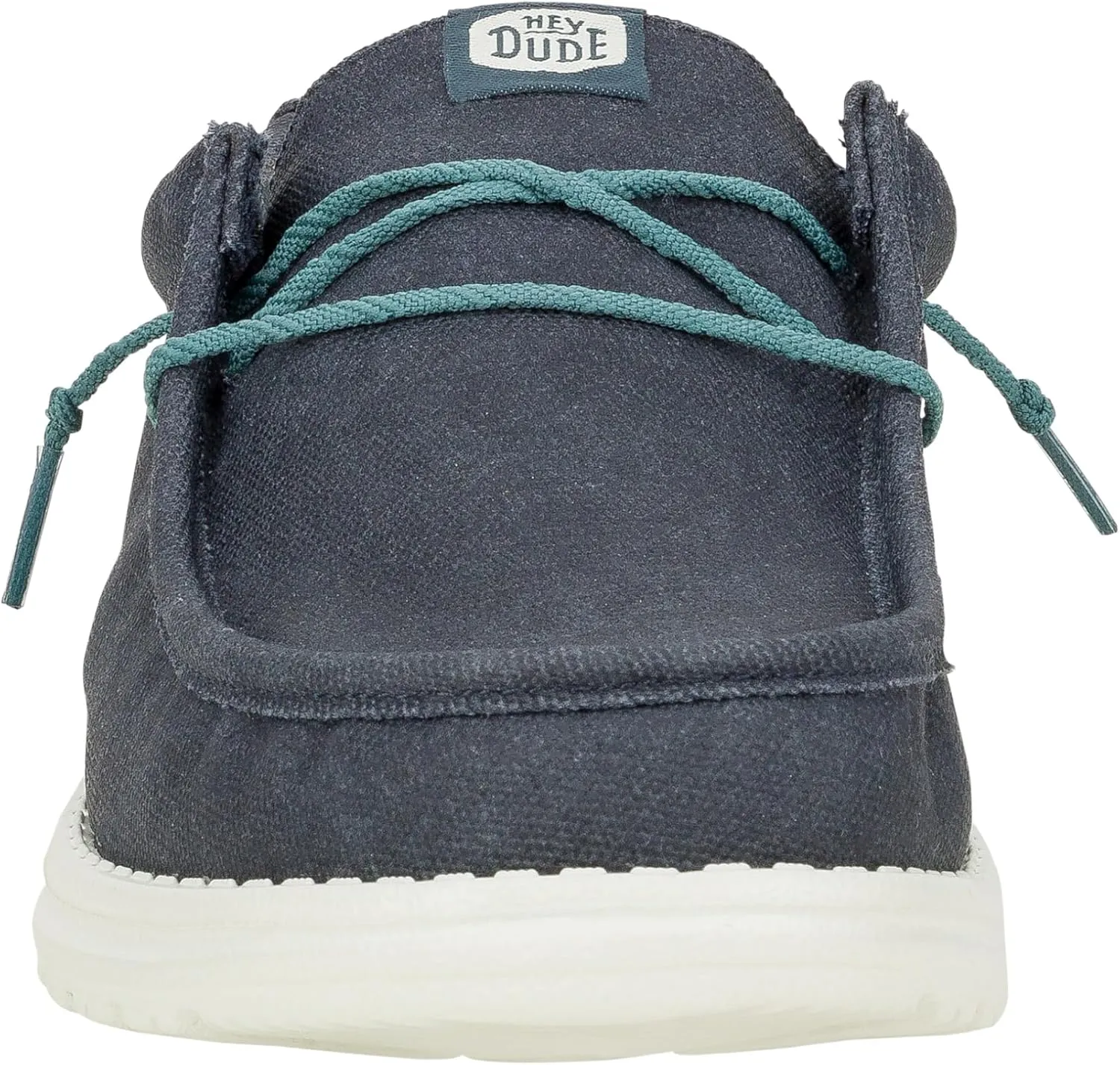 HEYDUDE Men's Wally Washed Canvas, Mens Shoes, Slip-on Loafers, Comfortable & Light-Weight