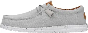 HEYDUDE Men's Wally Washed Canvas, Mens Shoes, Slip-on Loafers, Comfortable & Light-Weight