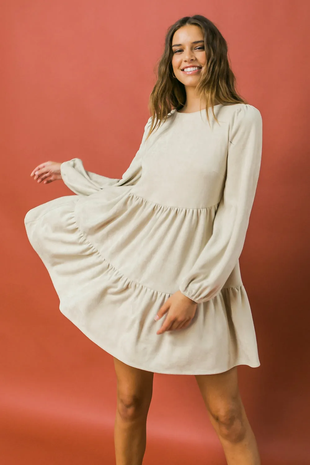 I HELD THE LAST OF AUTUMN MINI DRESS