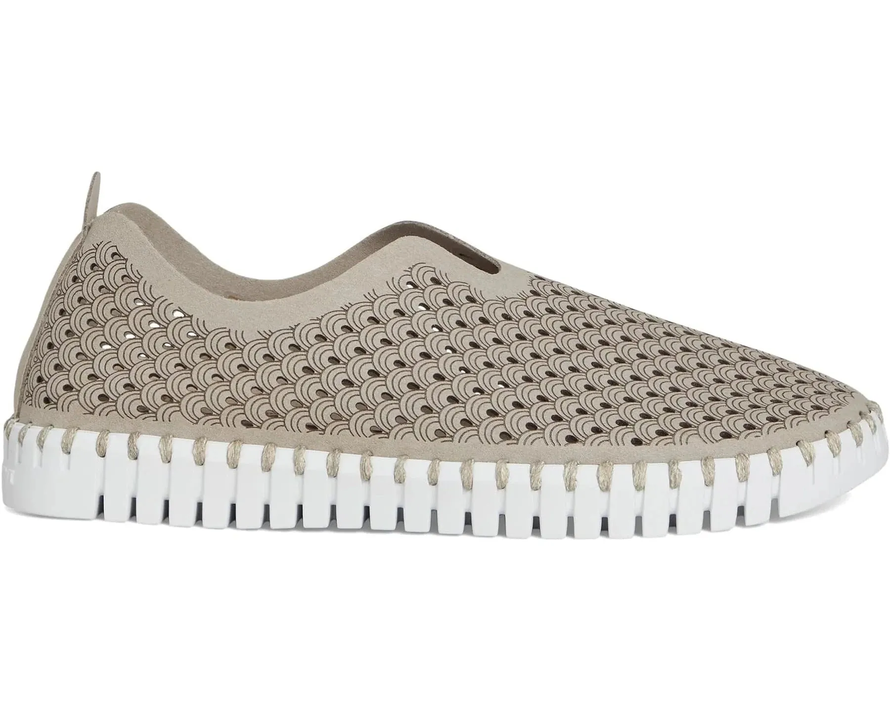 ILSE JACOBSEN LIGHT WEIGHT PERFORATED ATMOSPHERE FLAT SHOE
