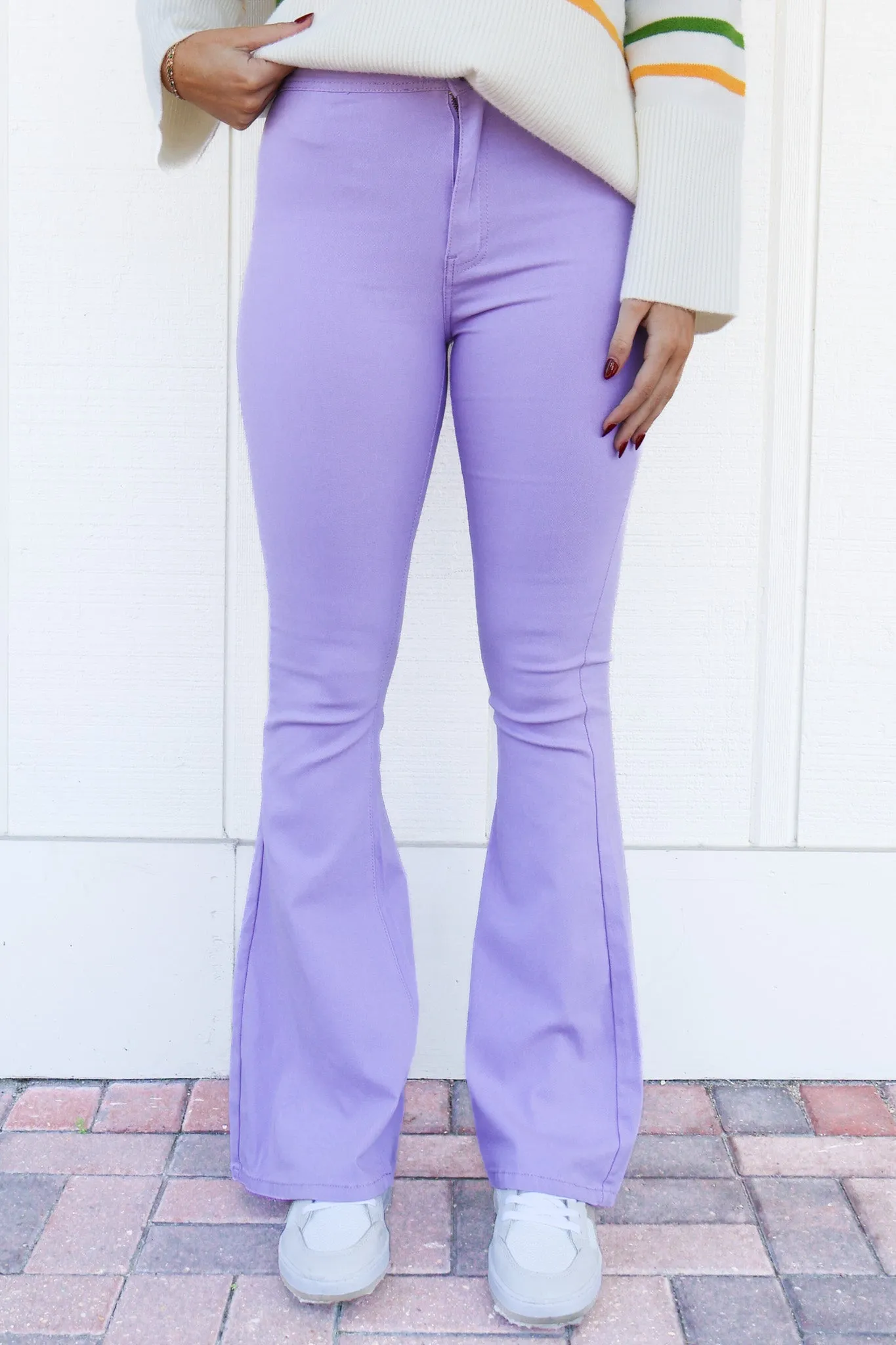It's A Party High Waist Flare Jeans