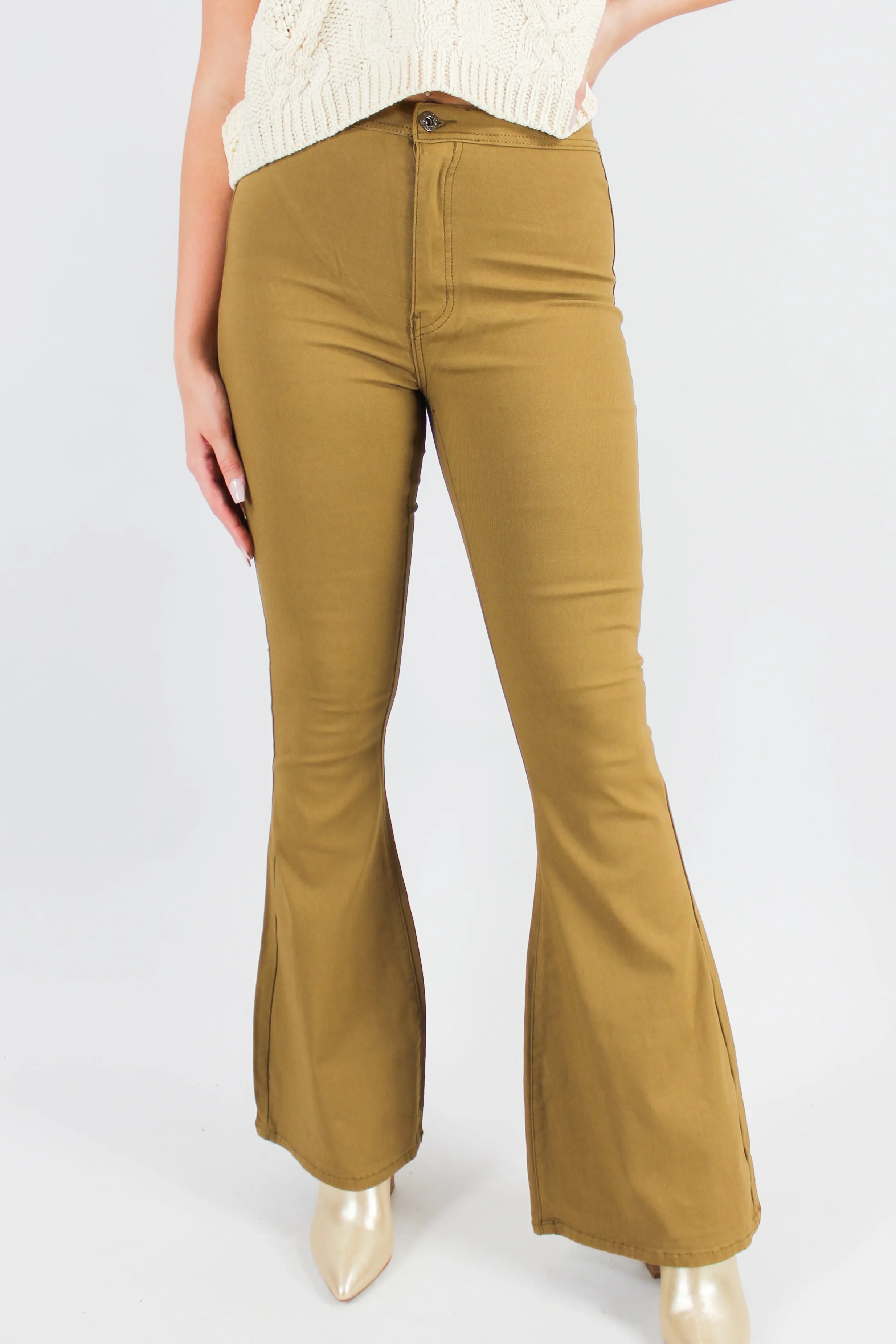 It's A Party High Waist Flare Jeans