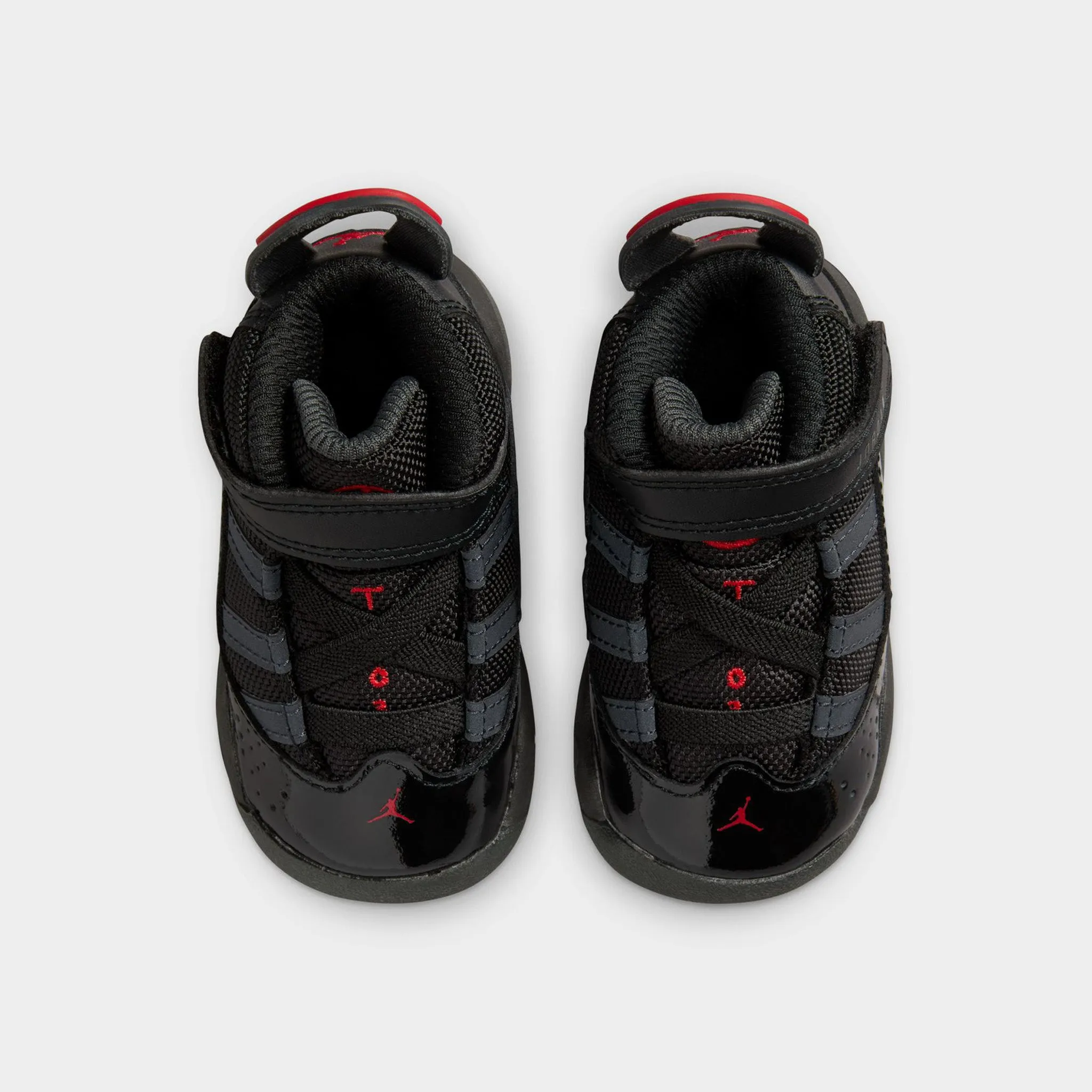 Jordan 6 Rings TD Black / Fire Red - Anthracite