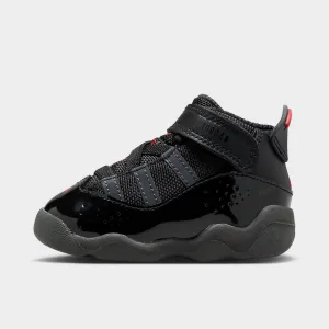 Jordan 6 Rings TD Black / Fire Red - Anthracite