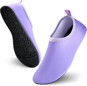 JOTO Water Shoes for Women Men Quick-Dry Breathable Aqua Socks Flexible Non-slip Rubber Sole lightweight Barefoot Aqua Water Socks for Swim Beach Yoga Exercise Pool Camping Snorkeling Surfing Kayaking