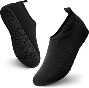 JOTO Water Shoes for Women Men Quick-Dry Breathable Aqua Socks Flexible Non-slip Rubber Sole lightweight Barefoot Aqua Water Socks for Swim Beach Yoga Exercise Pool Camping Snorkeling Surfing Kayaking